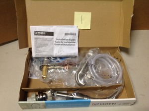 Banbury High-Arc 2-Handle Standard Kitchen Faucet with Side Sprayer in Spot Resist Stainless customer return open box item complete but could have blemishes or light scratches