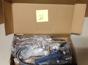 Mandolin 4 in. Centerset Single-Handle Bathroom Faucet in SpotShield Brushed Nickel