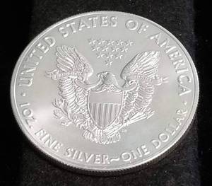 2019 AMERICAN SILVER EAGLE 1 TROY OZ. .999 FINE SILVER DOLLAR