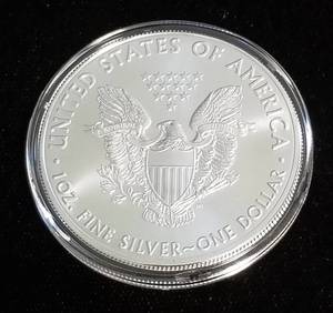 2020 AMERICAN SILVER EAGLE 1 TROY OZ. .999 FINE SILVER IN AIRTITE