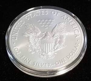 2020 AMERICAN SILVER EAGLE 1 TROY OZ. .999 FINE SILVER IN AIRTITE