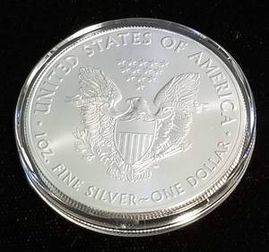 2020 AMERICAN SILVER EAGLE 1 TROY OZ. .999 FINE SILVER IN AIRTITE