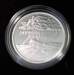 1 TROY OZ. .999 FINE SILVER HIAWATHA IN AIRTITE