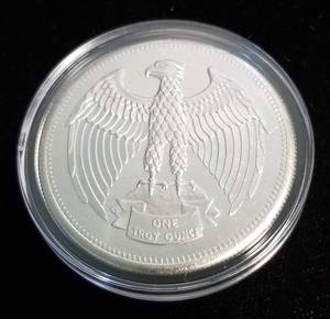 1 TROY OZ. .999 FINE SILVER 1974 LETCHER MINT IN AIRTITE
