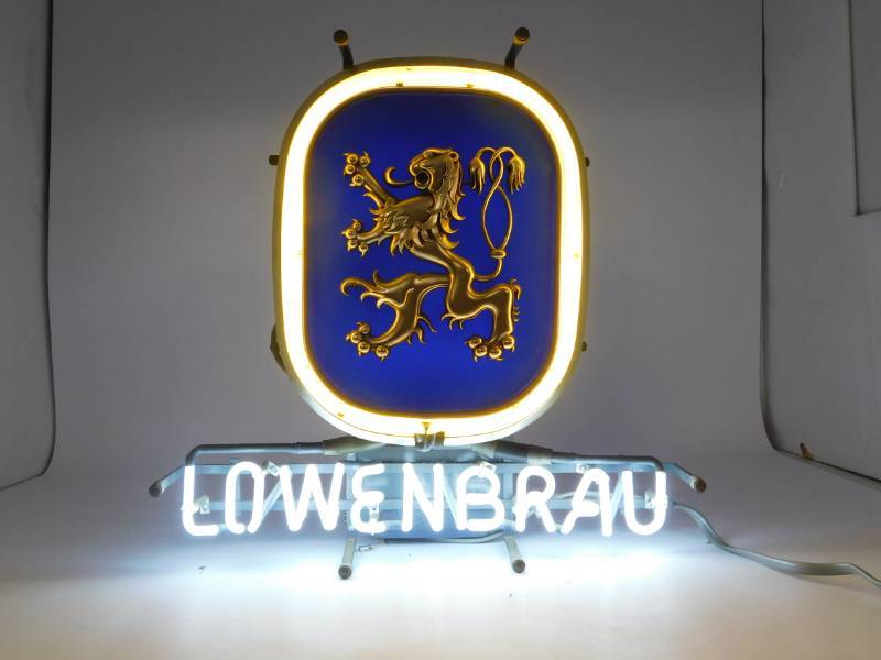 lowenbrau light up sign