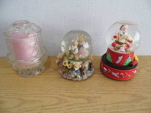 Coke Snow Globe - Bears Snow Globe -Candle