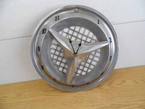 Hubcap Clock