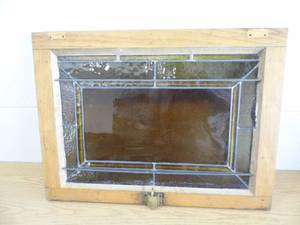 Transom Stained Glass Window