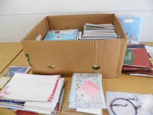 Large Box of Greeting Cards
