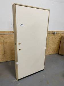 lot 8 image: Storm Door. 36 Wide - 72 Tall - Right Hand Inswing