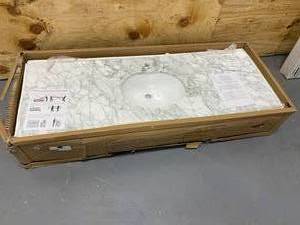 lot 53 image: DEBORAH 60 Single BathroomVanity Top with sink