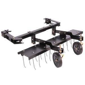 lot 21 image: BRINLY 48 Front Mount Dethatcher For ZTR Mowers DTZ-48BH