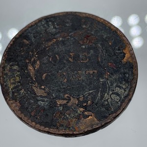 1818 Copper One Cent Coin (Coronet Head)