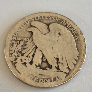 1917-S (Reverse) Walking Liberty Half Dollar Coin