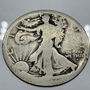 1917-S Walking Liberty Half Dollar (Obverse)