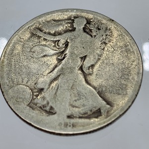 1918 Walking Liberty Half Dollar Coin