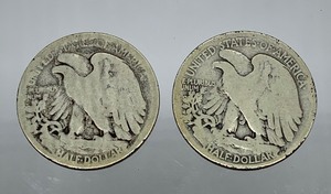 1920-D and 1920-S Walking Liberty Half Dollar Coins