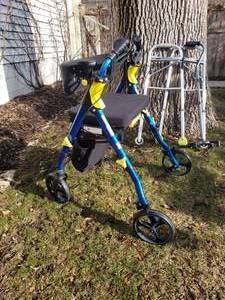 lot 43 image: Medline Rolling Walker