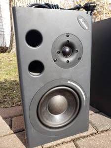 lot 38 image: Alesis M1 Active Reference Monitors