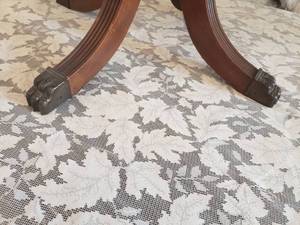 lot 91 image: Petite Vintage Drop Leaf Table