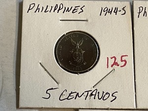 lot 125 image: Philippines 1903 12 Centavo, 1903...