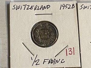 lot 131 image: Switzerland (4) silver 12 Franc 1...