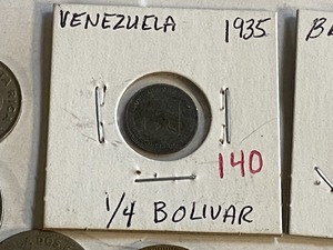 lot 140 image: South America silver Brazil 1931 2...