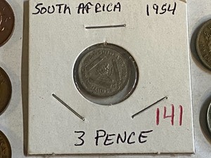 lot 141 image: British Africa South Africa silver...