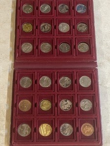 lot 146 image: 1 album with 24 various commemorati...