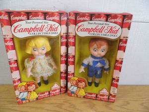 Lot of 2 Campbell Kids Dolls