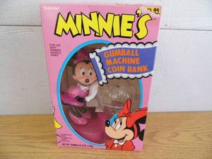 Minnie Mouse Gumball Machine