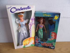 Disney Cinderella & Little Mermaid
