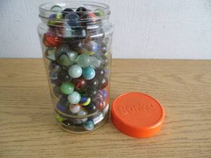 Sanka Size Jar of Marbles