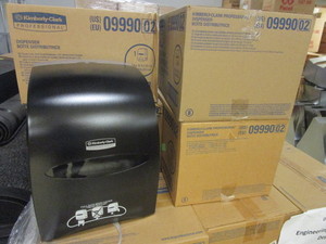KIMBERLY CLARK HANDS FREE, HARD ROLL TOWEL DISPENSERS - NEW