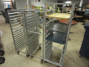 ROLLING PAN RACKS, NSF-CERTIFIED