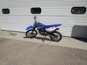02 Yamaha TTR 125 Dirt Bike