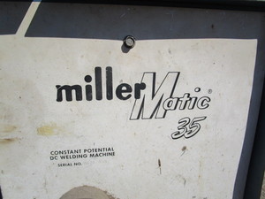MillerMatic 35 Wire Welder