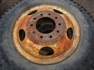 (3) 20 Truck Wheels & Tires