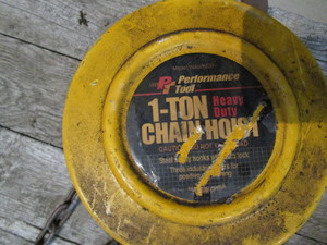 1 Ton Chain Hoist