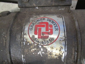 Gardner Denver 12 ton Air Hoist wTrolley