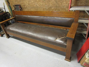 Mason Lodge Bench 28x36x96