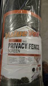 3 rolls of 6x50 brand new privacy fence screen