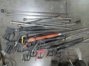 lot 104 image: pressure washer wands