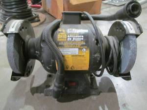 lot 123 image: OKO bench grinder