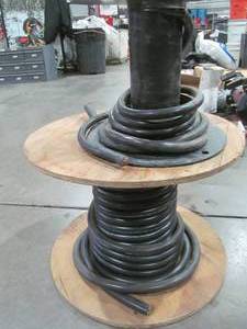 lot 124 image: Heavy duty coated cable