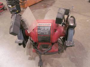 lot 127 image: tradesman bench grinder