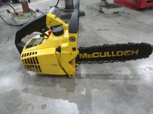 lot 139 image: McCulloch chainsaw