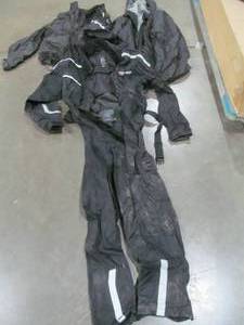 lot 150 image: Can Am racing coveralls, wind racing jackets
