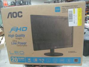 lot 161 image: AOC LED backlight moniter
