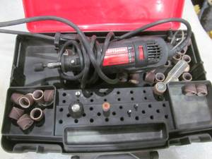 lot 165 image: craftsman rotary tool